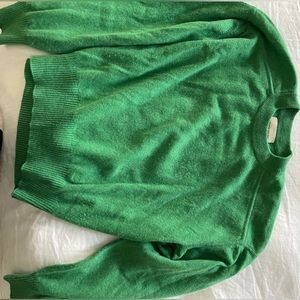 LOULOU STUDIO GREEN SWEATER